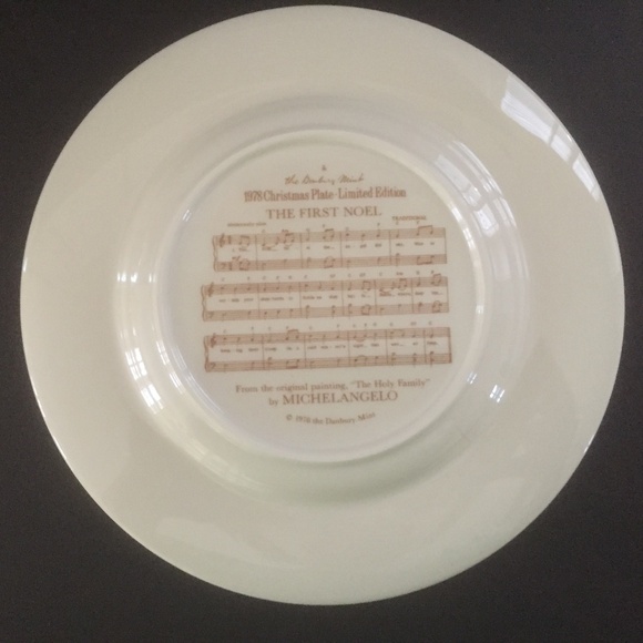 The Danbury Mint 1978 Limited Edition Christmas Plate "The First Noel"/NEW/BOX!… - Picture 2 of 5